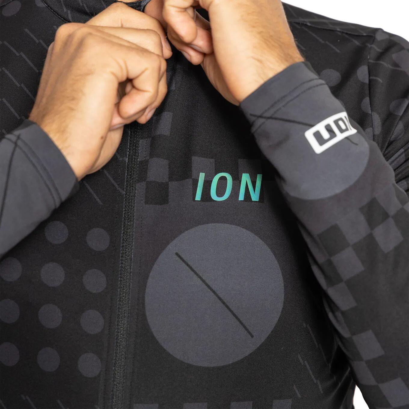 ION VNTR AMP Preto Camisola de manga comprida para homem em gravilha 4/6