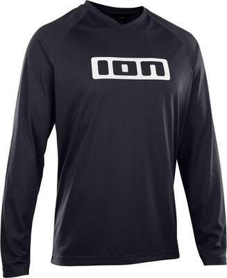 Unisex ion logo long sleeve jersey black