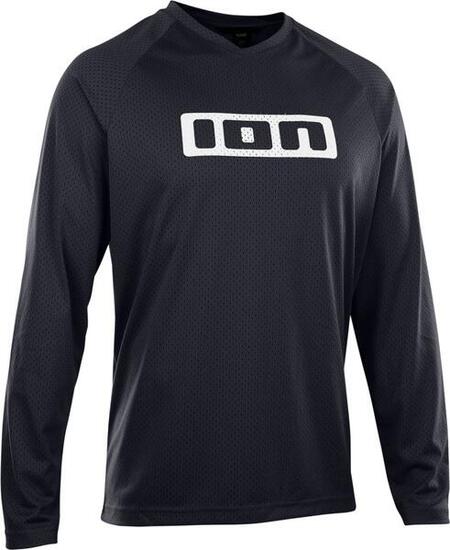Unisex Langarmtrikot ION Logo Schwarz