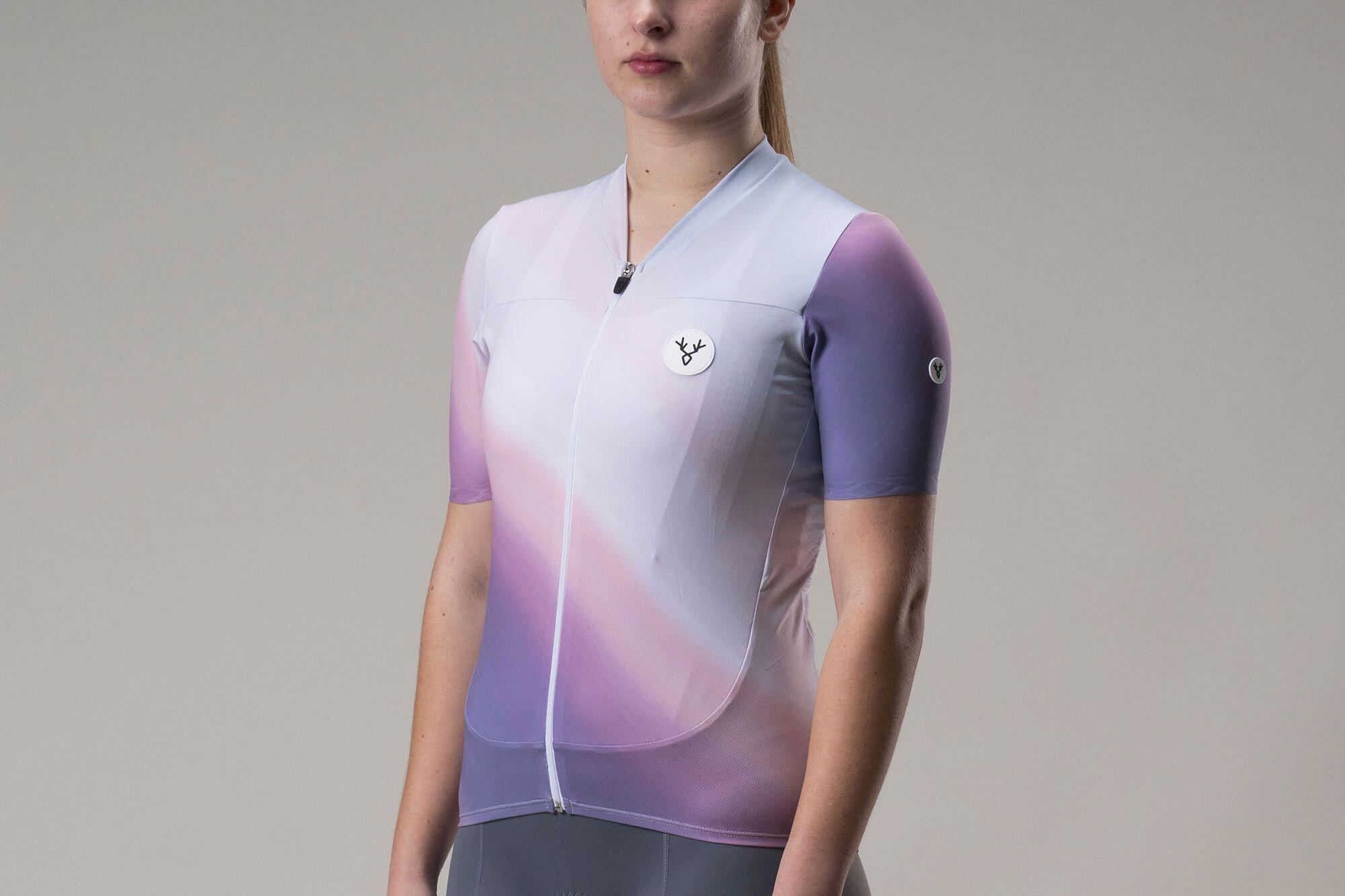 Maglia a maniche corte LeBram Ventoux Aquarelle Violet Donna 2/7