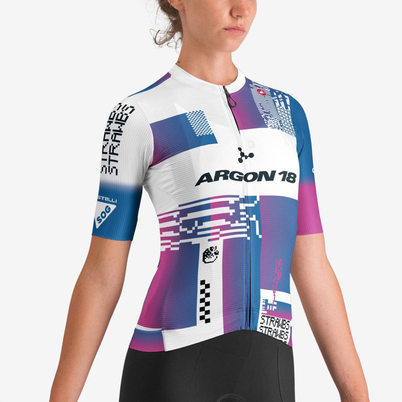 Maillot Manches Courtes Femme Castelli Espresso SOG Danni 5/7