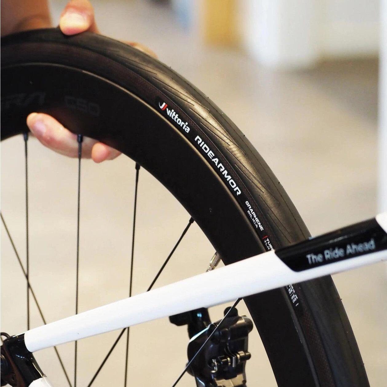 Vittoria RideArmor 700 mm Rennradreifen Tubeless Ready Foldable ArmorSkin Graphe 4/5