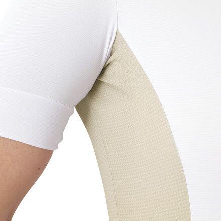 Camisola de manga curta Mavic Aksium Graphic para mulher Branco/Bege 6/7