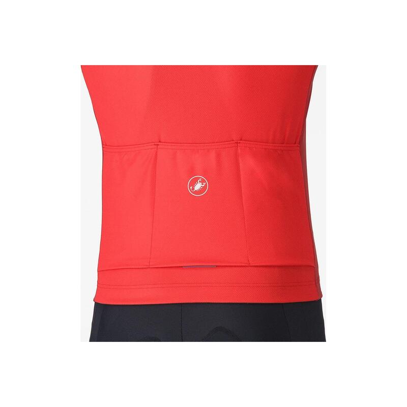 Tricou cu mânecă scurtă bărbați Castelli Entrata 6 Roșu Gri