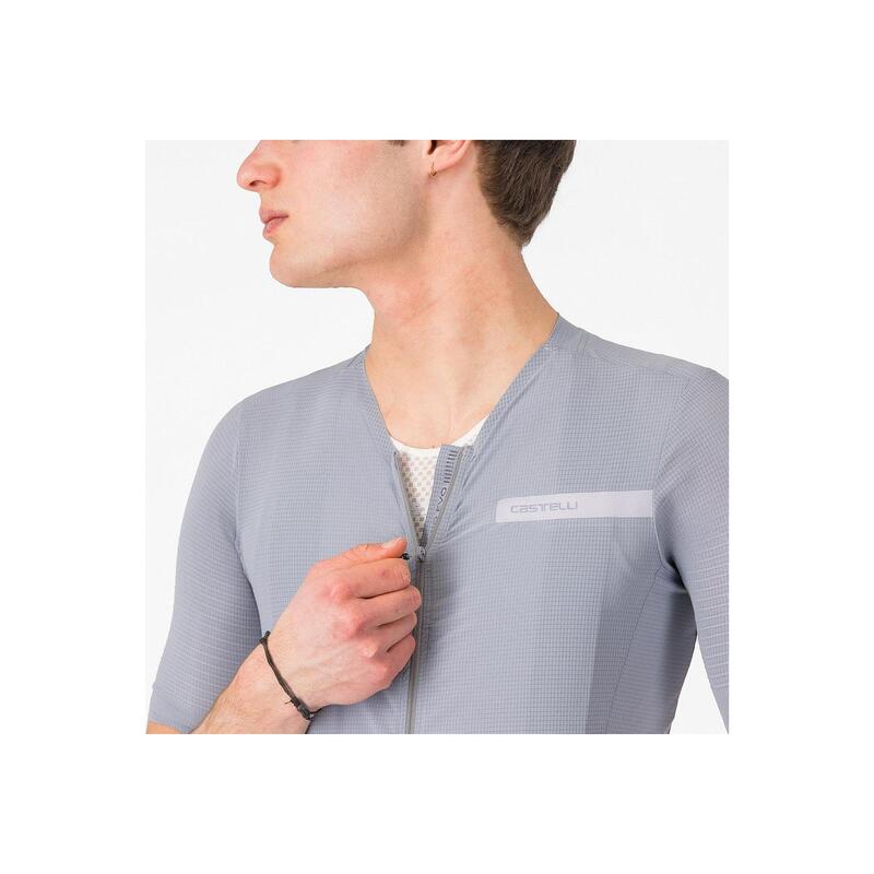 Tricou ciclism maneca scurta tailored fit - Premio Evo Jersey - gri