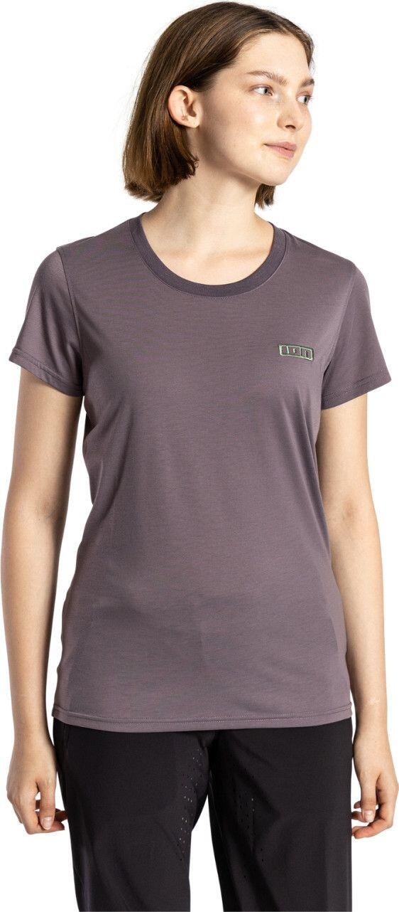 ION S_Logo DR Short Sleeve Jersey Purple 3/3