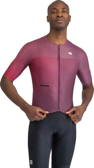 Maillot Manches Courtes Sportful Light Bordeaux