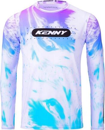 Maillot Manches Longues Kenny Prolight Blanc/Violet