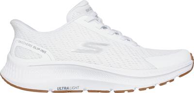 Skechers slip-ins go run consistent 2.0 worldview wit/grijs heren hardloopschoen