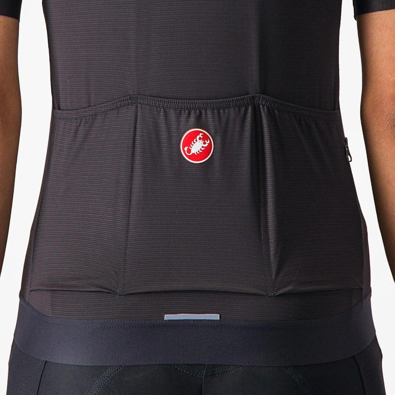 Castelli Espresso Women's Short-Sleeved Jersey Black 4/7
