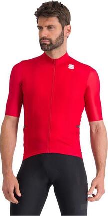 Maillot Manches Courtes Sportful Supergiara Rouge