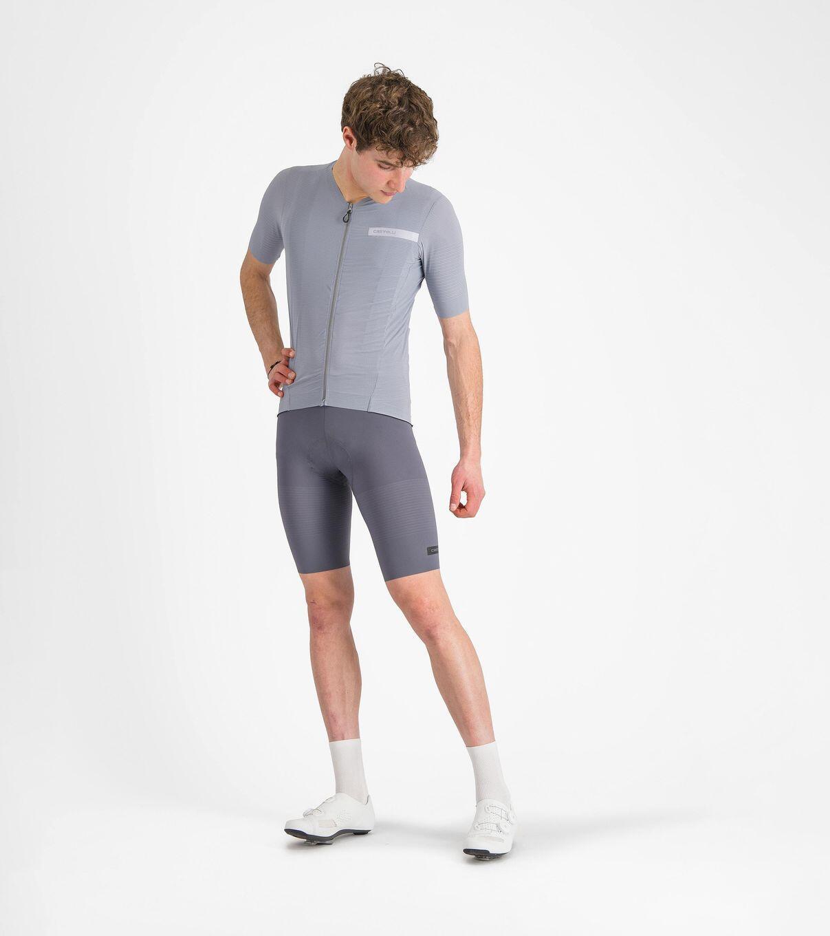 Maillot Manches Courtes Castelli Premio Evo Gris 6/6
