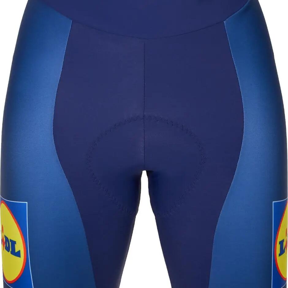 Women's Santini Team Lidl-Trek 2025 Blue Strapless Short