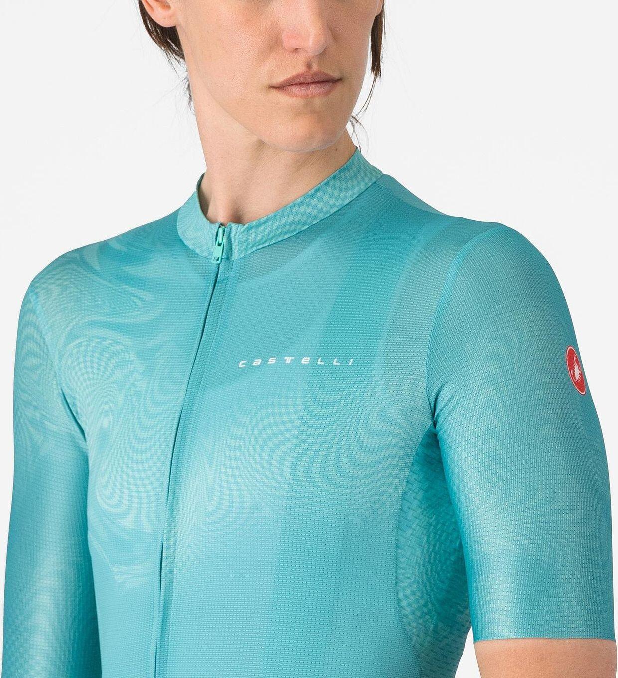 Castelli Fantasia Maglia a maniche corte Donna Blu 3/5