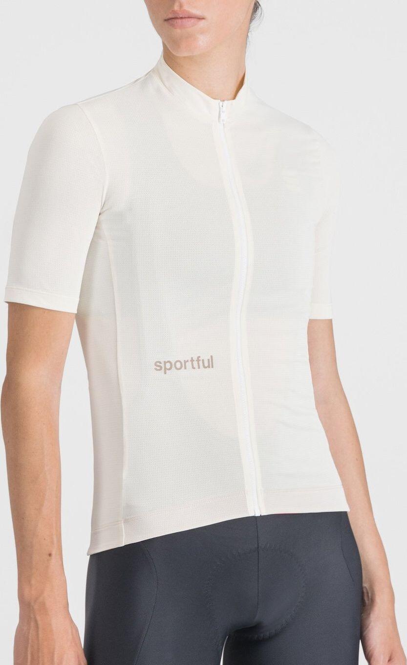 Maillot Manches Courtes Femme Sportful Classic Blanc 3/5