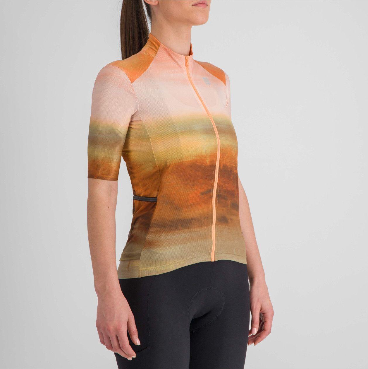 Maglia da donna a maniche corte Sportful Flow Supergiara Beige 3/5