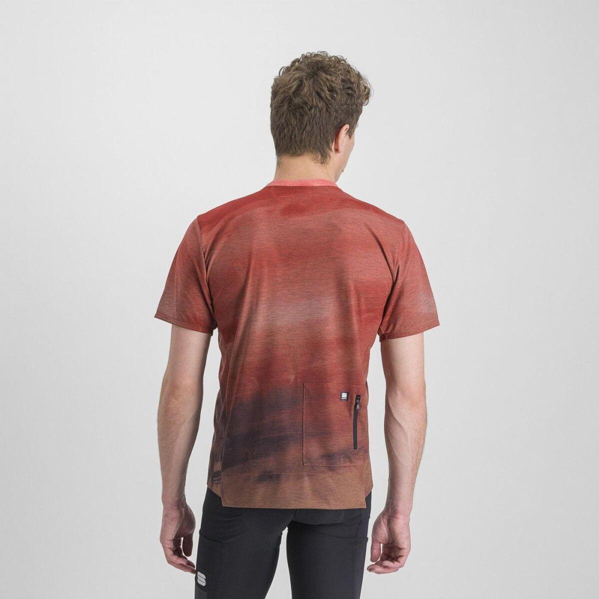 Maglietta tecnica Sportful Flow Giara Rosso 2/5