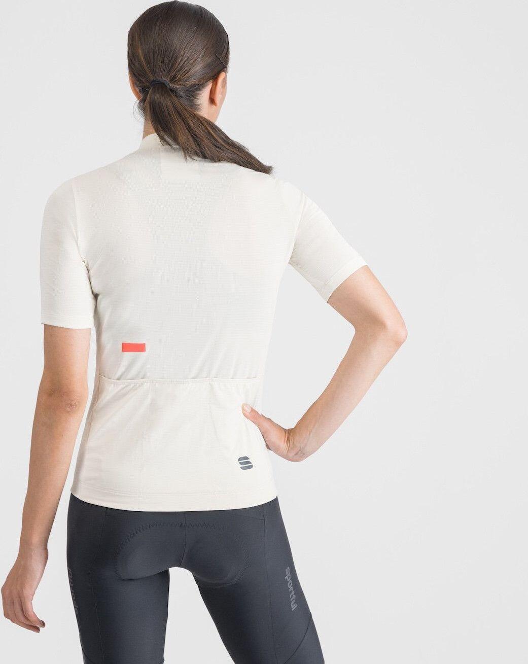 Maillot Manches Courtes Femme Sportful Classic Blanc 2/5