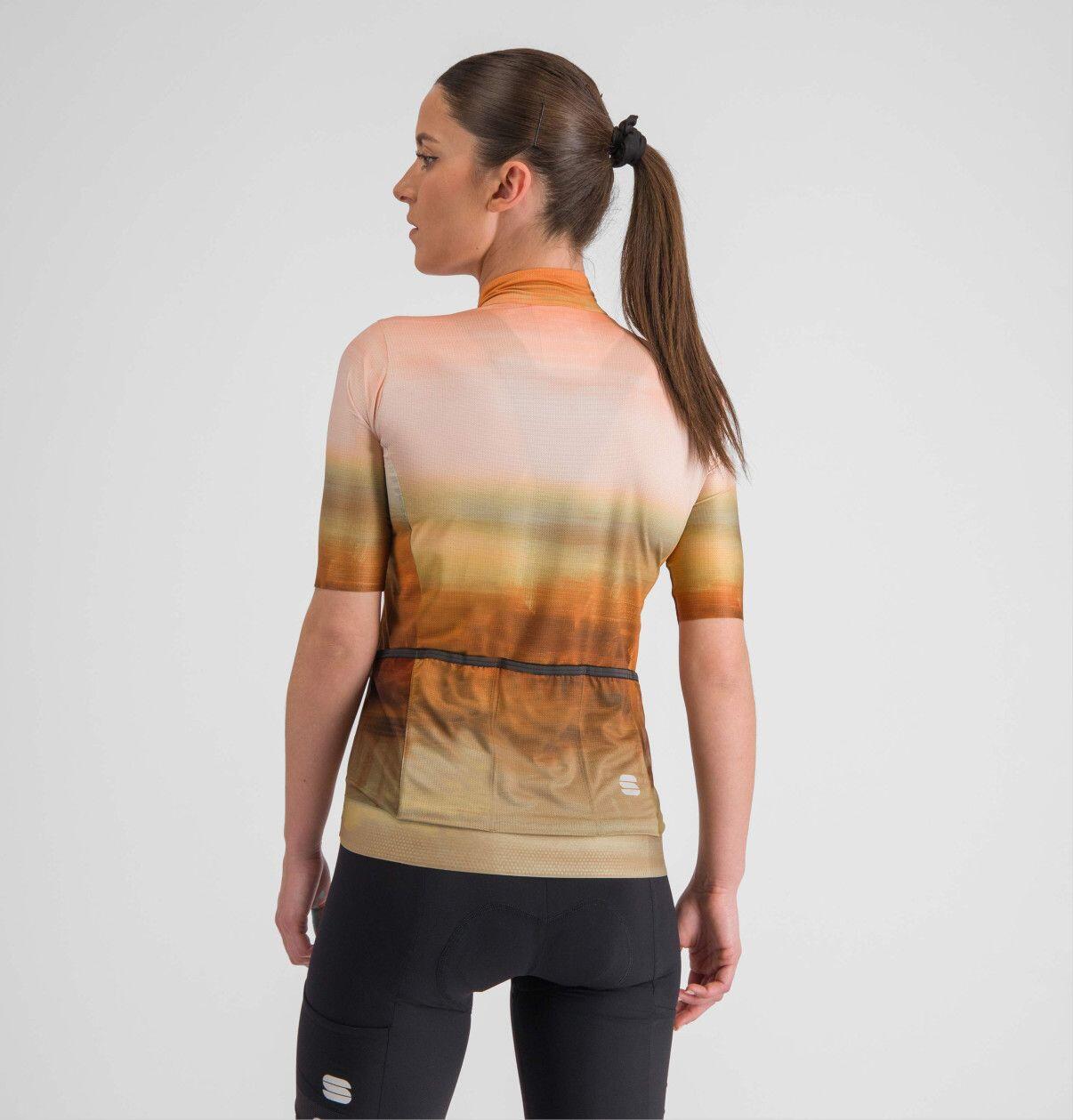 Maglia da donna a maniche corte Sportful Flow Supergiara Beige 2/5
