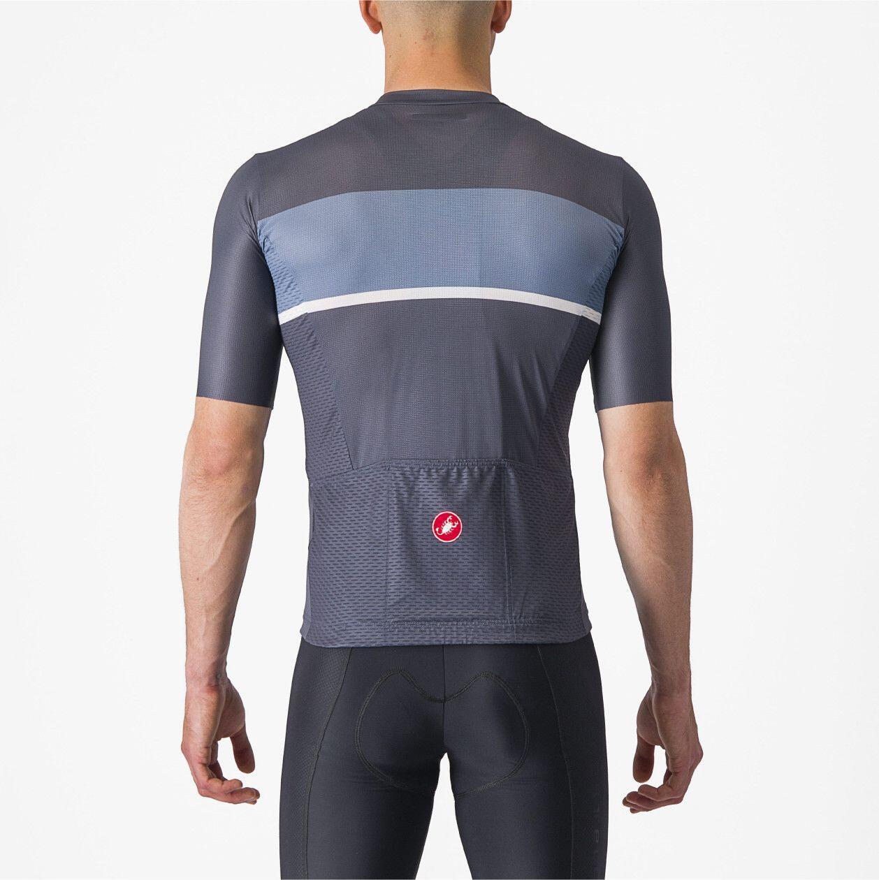 Castelli Tradizione Kurzarm Trikot Blau/Grau 2/7