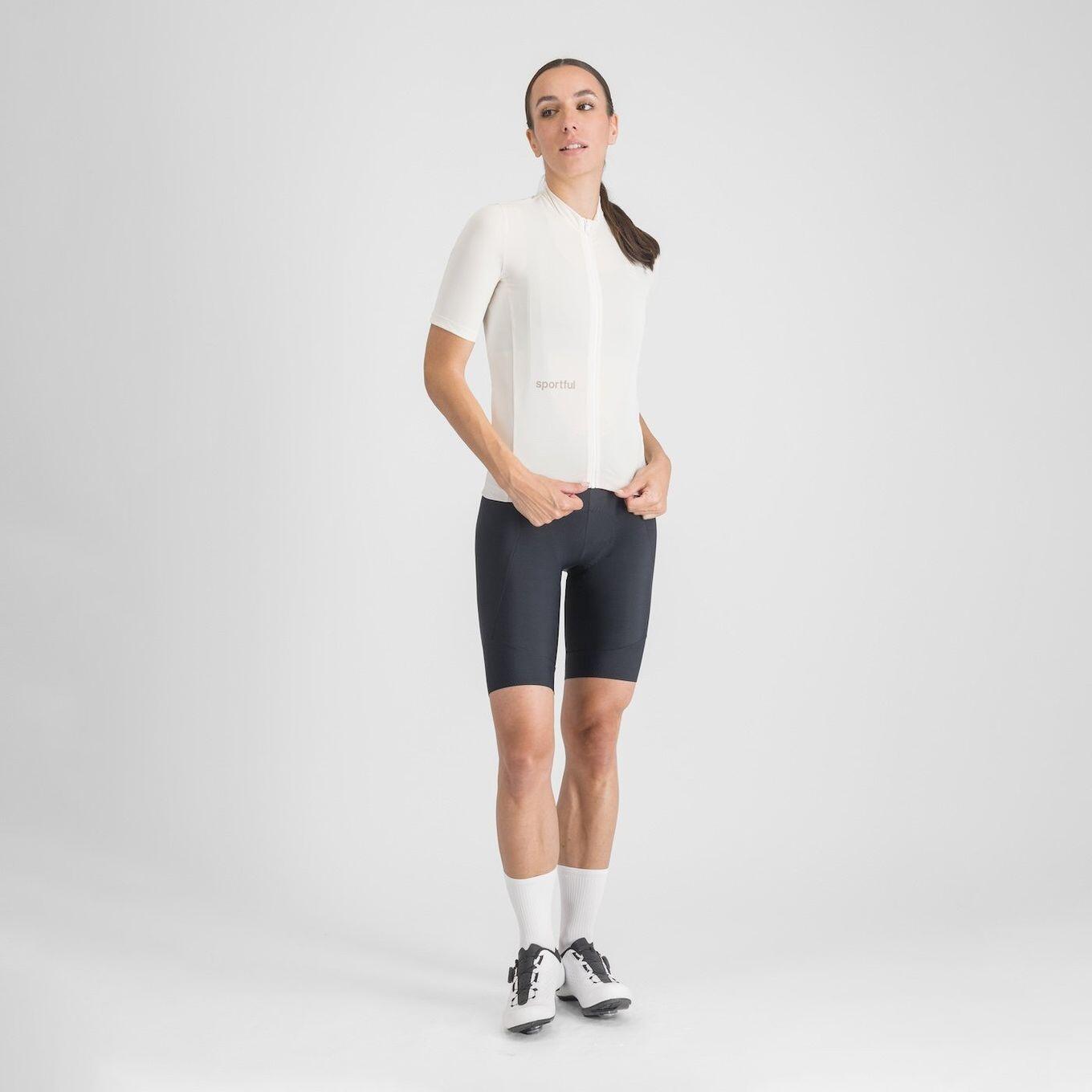 Maillot Manches Courtes Femme Sportful Classic Blanc 5/5