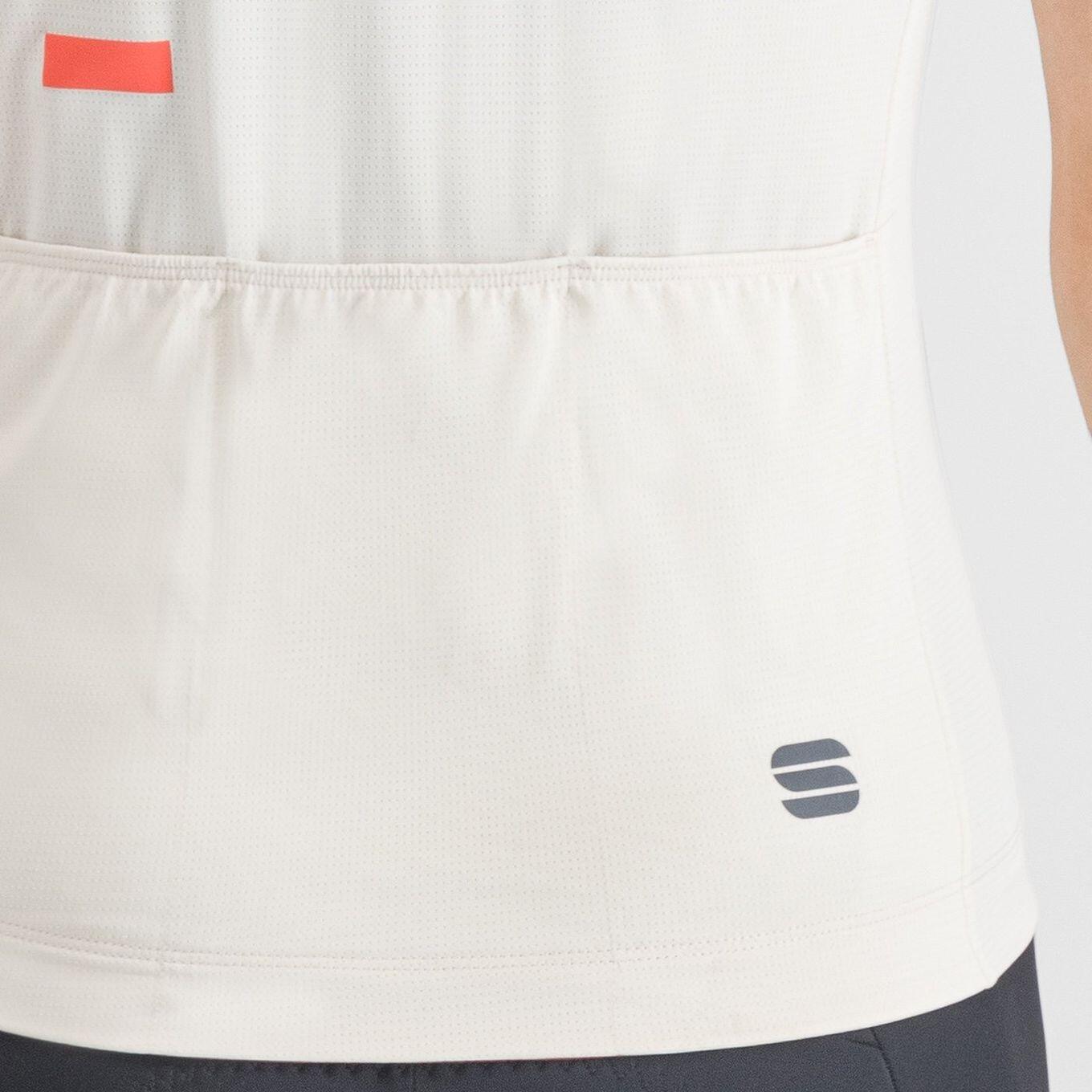 Maillot Manches Courtes Femme Sportful Classic Blanc 4/5