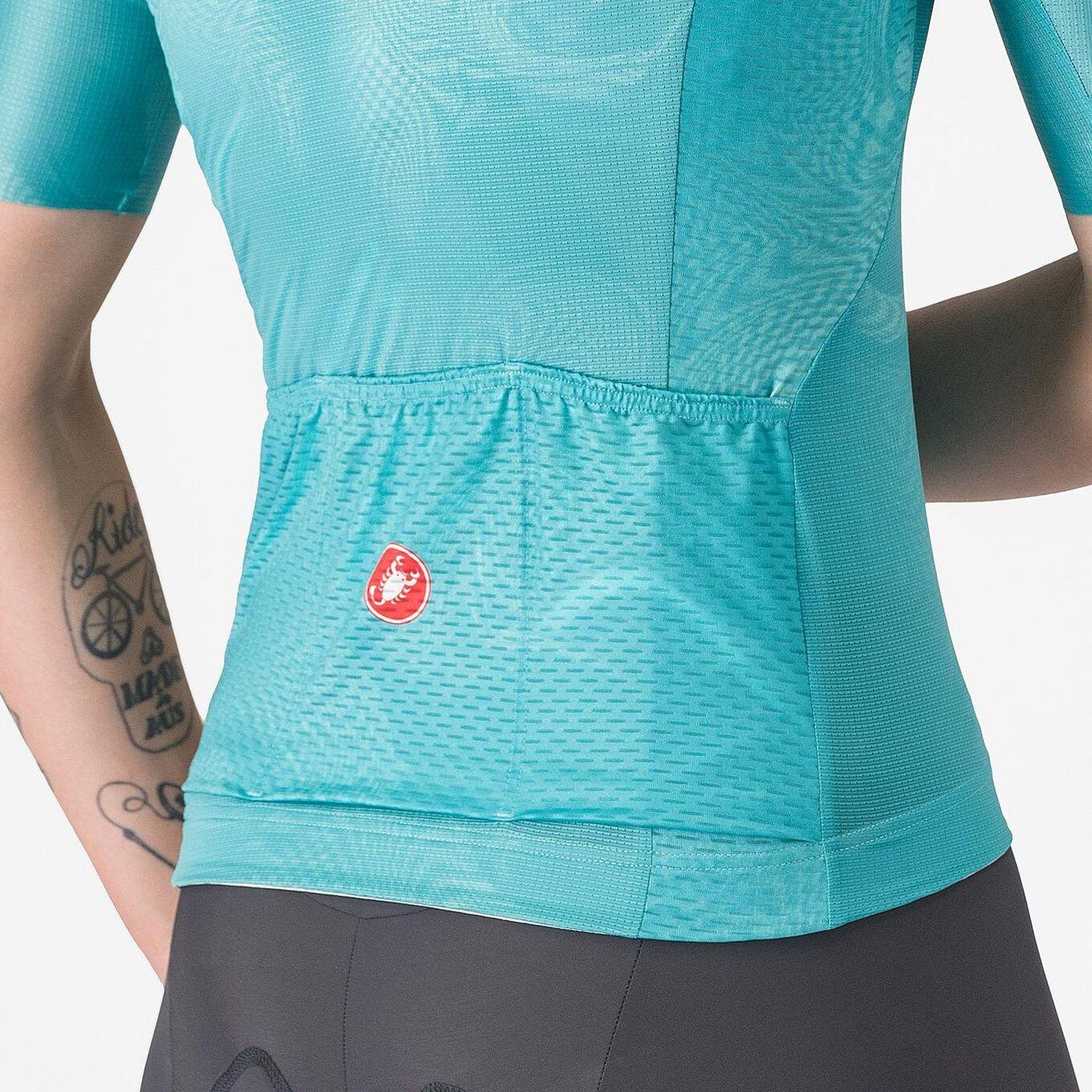 Castelli Fantasia Maglia a maniche corte Donna Blu 4/5