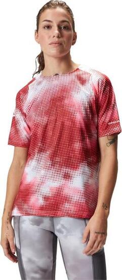 Endura Women's Short Sleeve Trikot Cloud of Pixels LTD Rot