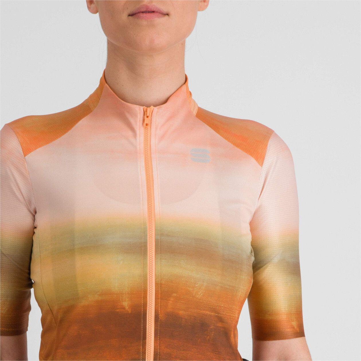 Maglia da donna a maniche corte Sportful Flow Supergiara Beige 4/5