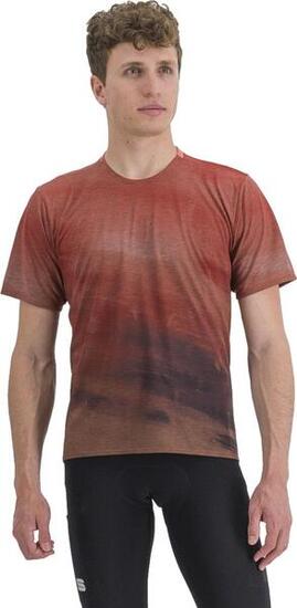 T-Shirt Technique Sportful Flow Giara Rouge