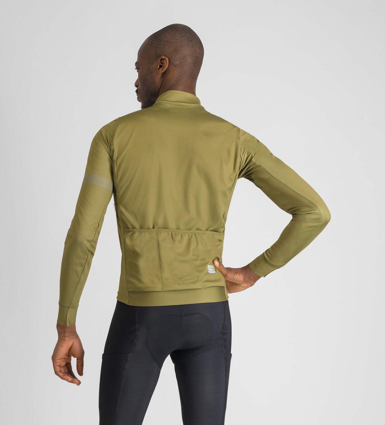 Camiseta de manga larga Sportful Supergiara Thermal Caqui 2/5