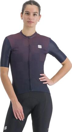 Maillot Manches Courtes Femme Sportful Rocket Bleu/Violet