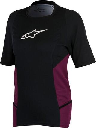 Maillot Manches Courtes Alpinestars Stella Drop 2 Noir Violet