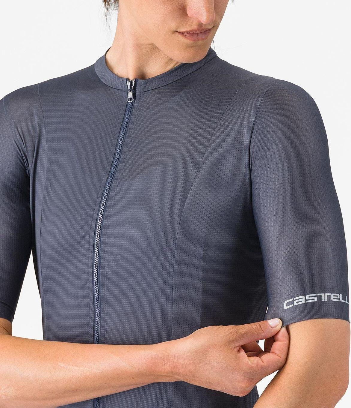 Maillot à Manches Courtes Unlimited Femme Bleu 4/4