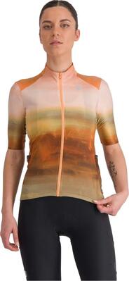 Damestrui met korte mouwen sportful flow supergiara beige