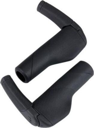 Paar BBB KingComfort Ergogriffe mit Bar-End Schwarz