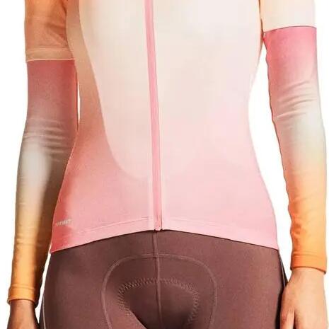 Women's Craft ADV Endur Graphic Pink/Orange short-sleeved jersey