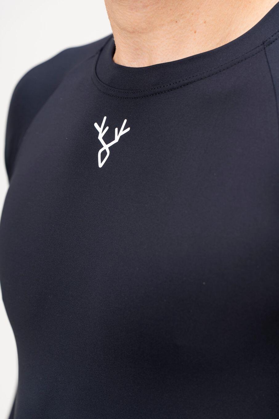 Sous-Maillot Manches Longues Unisexe LeBram Training Noir 4/7