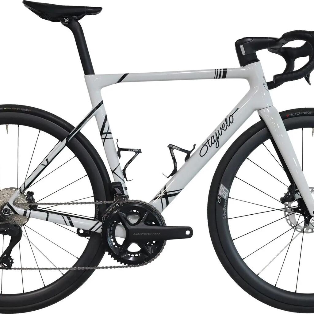 Stajvelo Beau Rivage Road Bike Shimano Ultegra Di2 12S 500Wh 700 mm White 2024