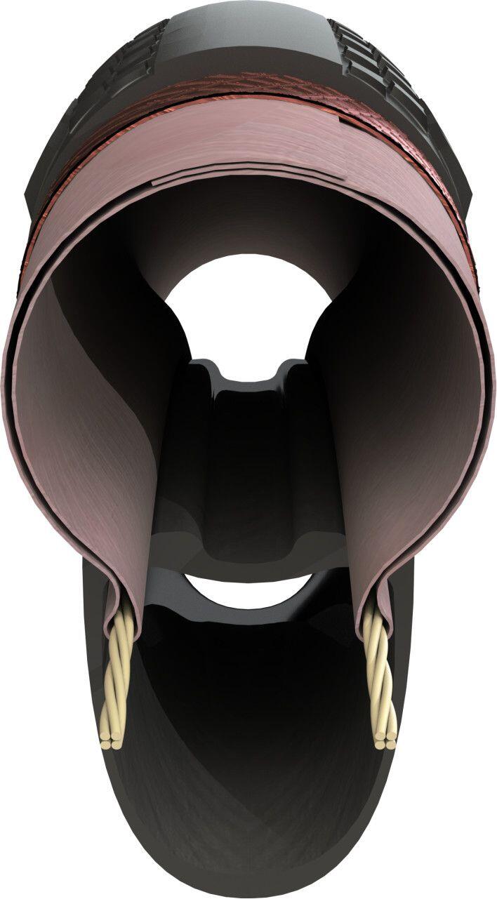 Pneu Gravel Hutchinson Caracal 700 mm Tubeless Ready Souple Hardskin Mach Thread 5/5