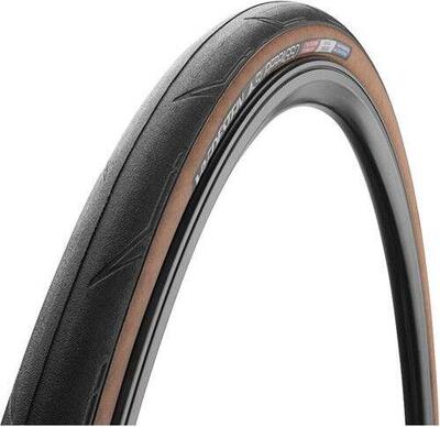 Racefiets buitenband superpasso 700 x 28c zwart/transparant