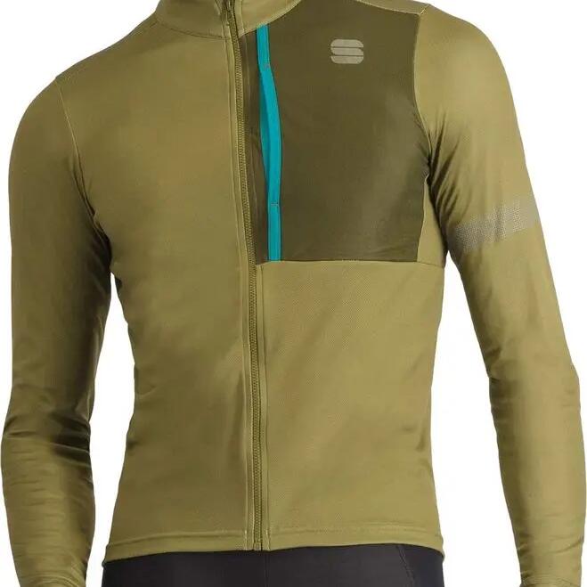 Sportful Supergiara Thermal Khaki long sleeve jersey