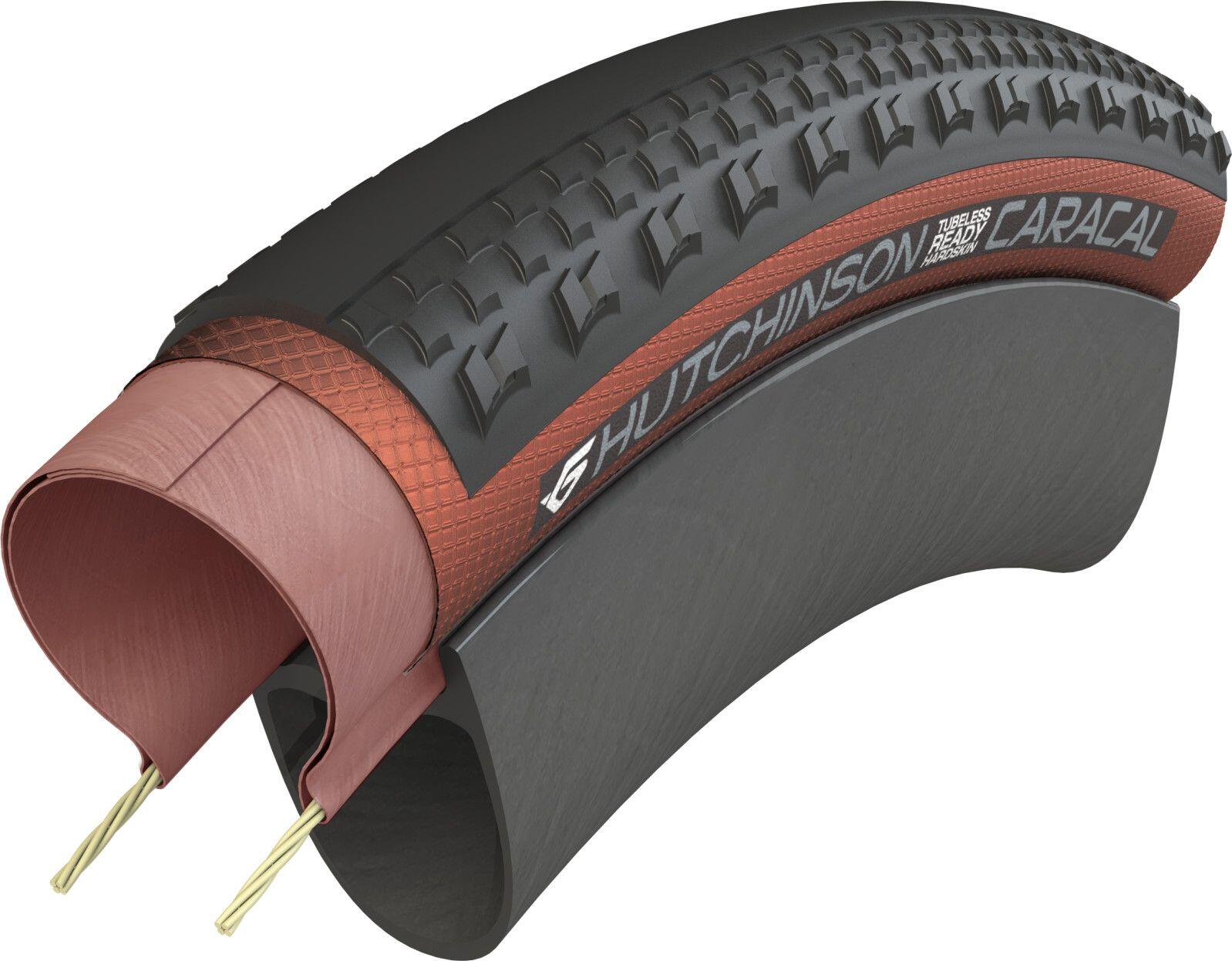 Pneu Gravel Hutchinson Caracal 700 mm Tubeless Ready Souple Hardskin Mach Thread 4/5