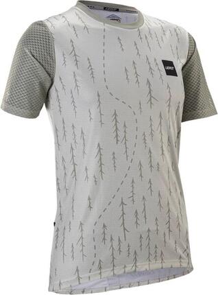Maillot Manches Courtes Leatt Trail 3.0 Blanc Femme