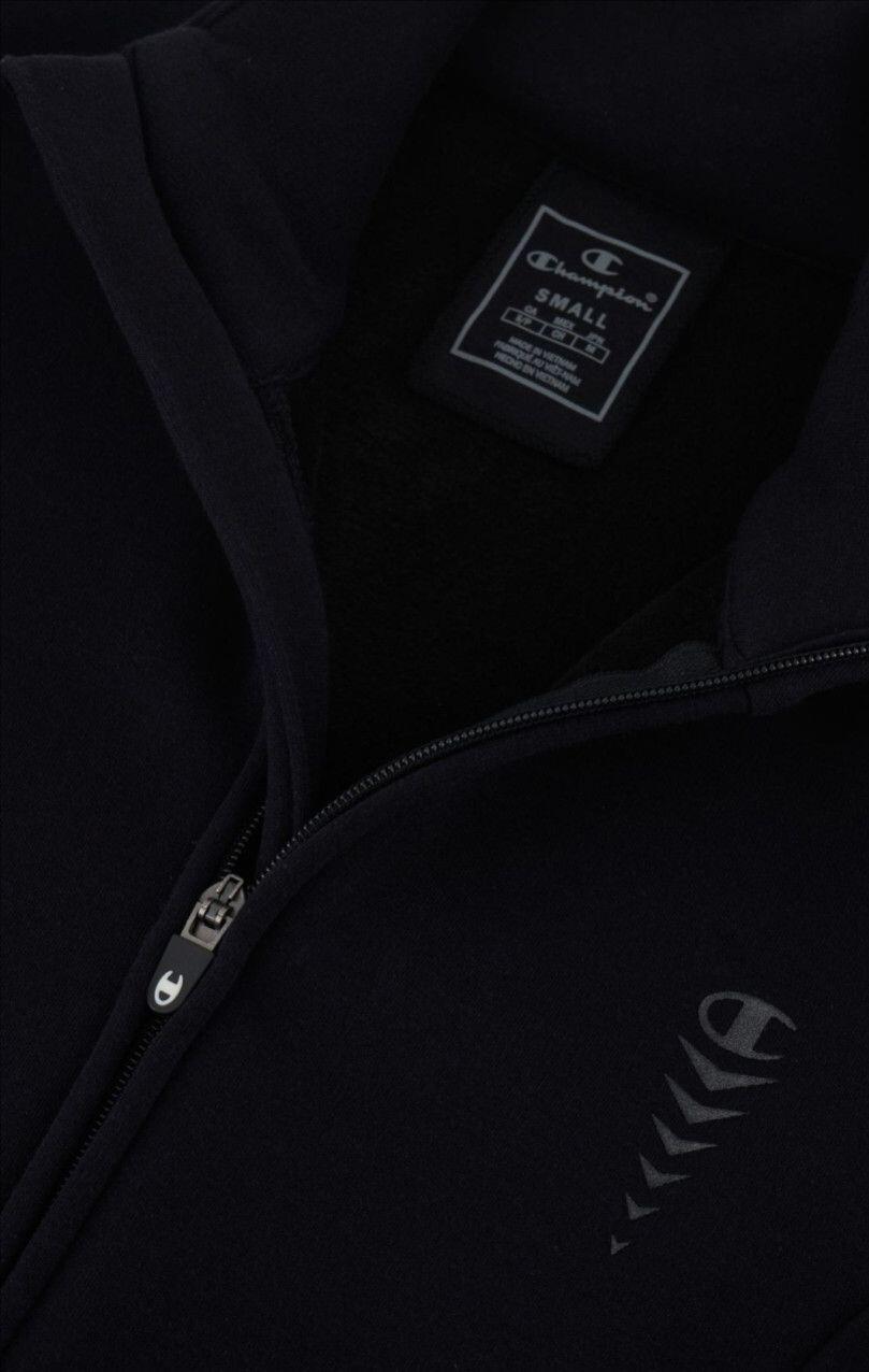 Champion C‑Tech Dames Full-Zip Sweatshirt Zwart 4/5