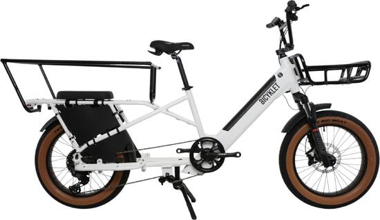 Bicyklet Bicicletta elettrica Longtail Cargo Bike Shimano Deore 10S 670 Wh 20''