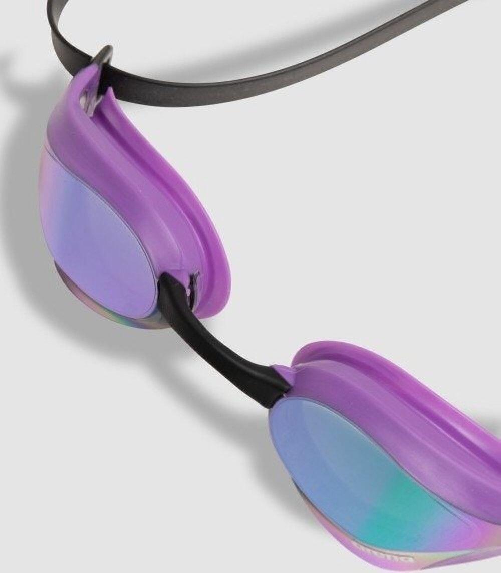 Lunettes de natation verres miroirs Arena Cobra Core Swipe Mirror Emerald/Plum/B 5/7