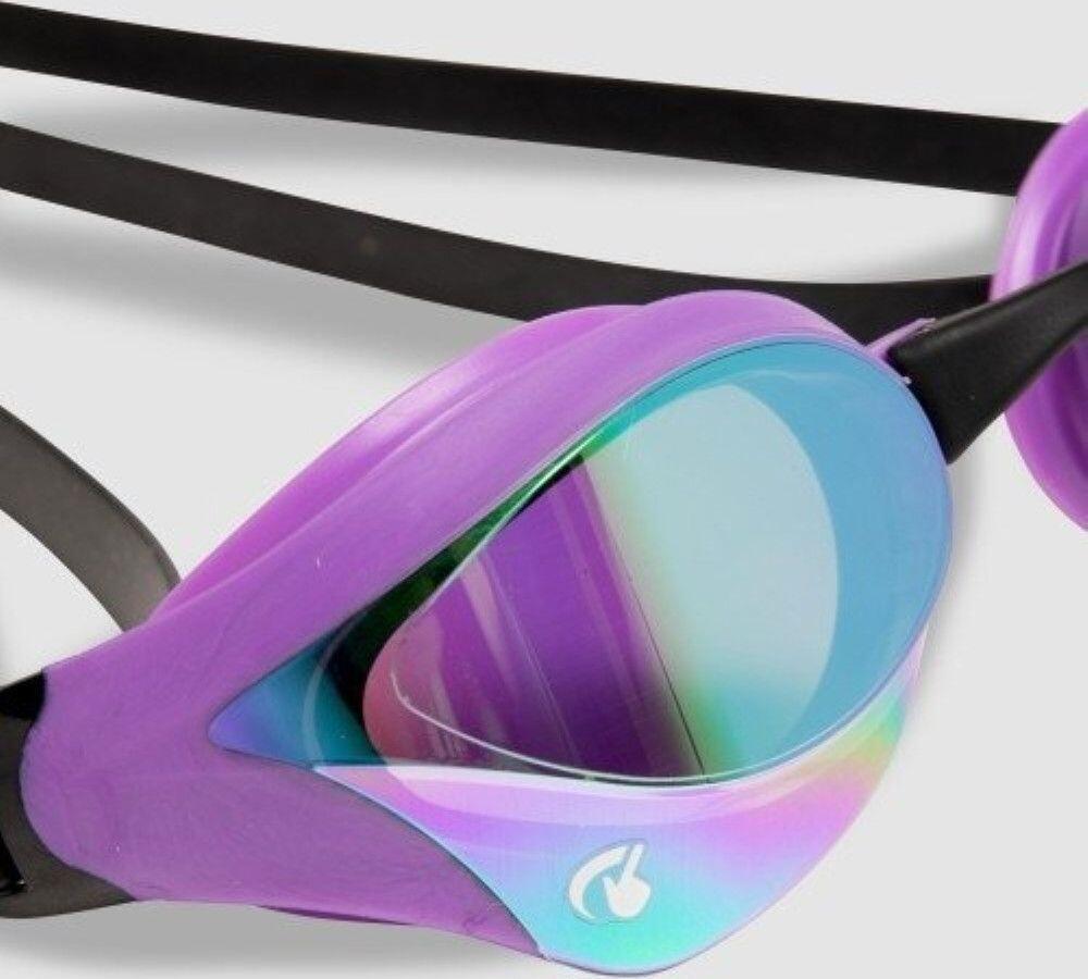 Lunettes de natation verres miroirs Arena Cobra Core Swipe Mirror Emerald/Plum/B 4/7
