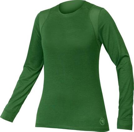 Damen-Radlangarmshirt Endura Singletrack W in Machair