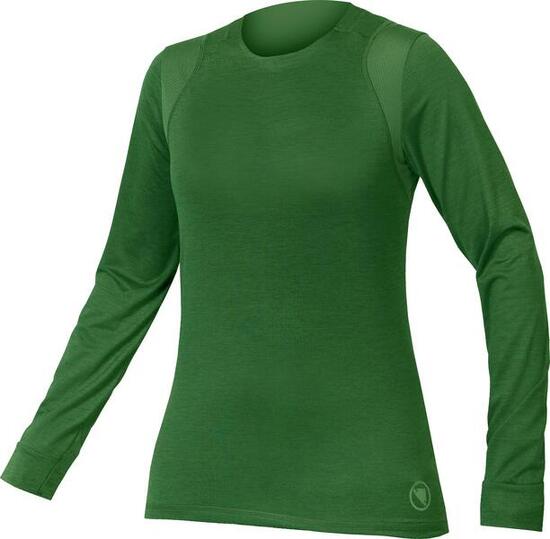 Damen-Radlangarmshirt Endura Singletrack W in Machair